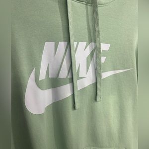 Light green Nike hoodie